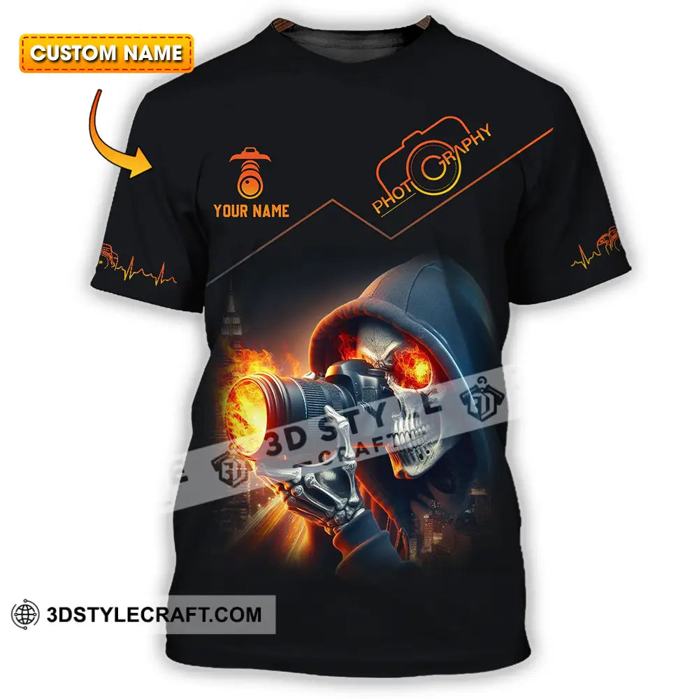 Unisex Shirt - Custom Text Shirt Photography Shirt T-shirt