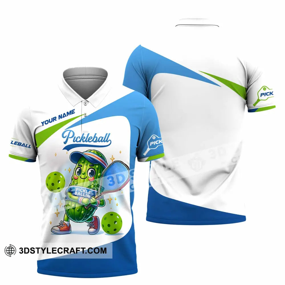 Unisex Shirt - Custom Text Shirt Pickleball Shirt Polo Shirt / S T-shirt