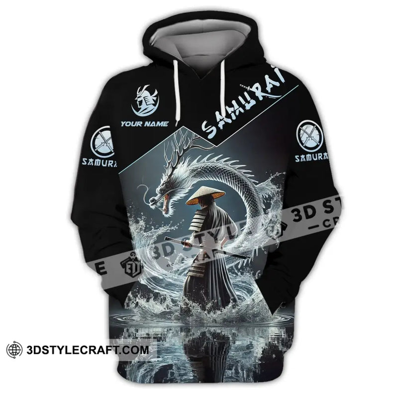Unisex Shirt - Custom Text Samuarai Hoodie / S T-Shirt