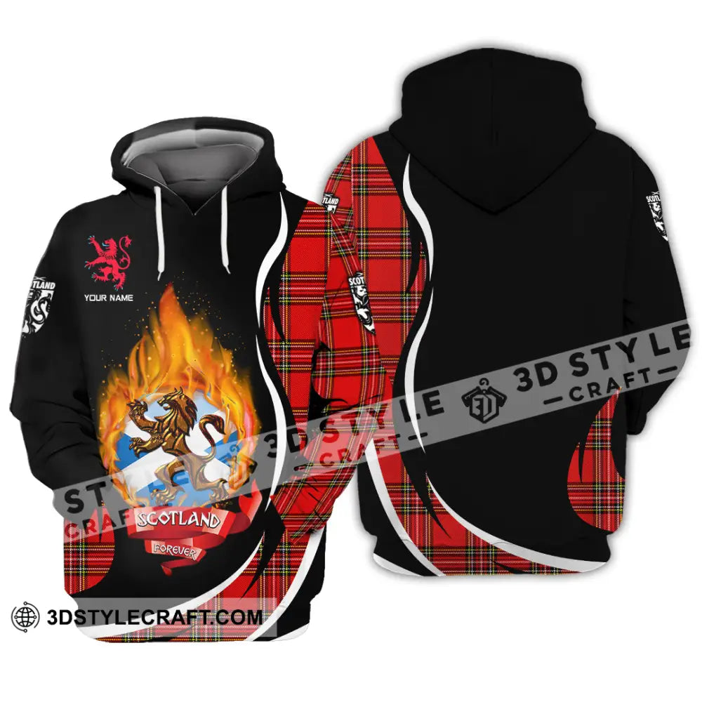 Unisex Shirt - Custom Text Shirt Scotland Shirt Hoodie / S T-shirt