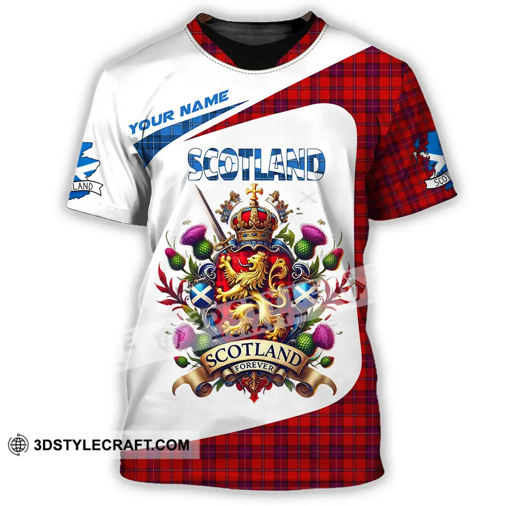 Unisex Shirt - Custom Text Shirt Scotland Shirt T-Shirt / S T-shirt