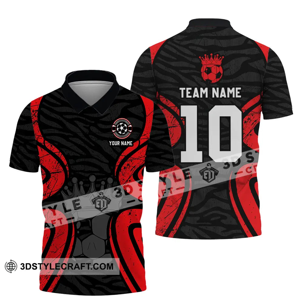 Unisex Shirt - Custom Text Shirt Soccer Shirt Polo Shirt / S T-shirt