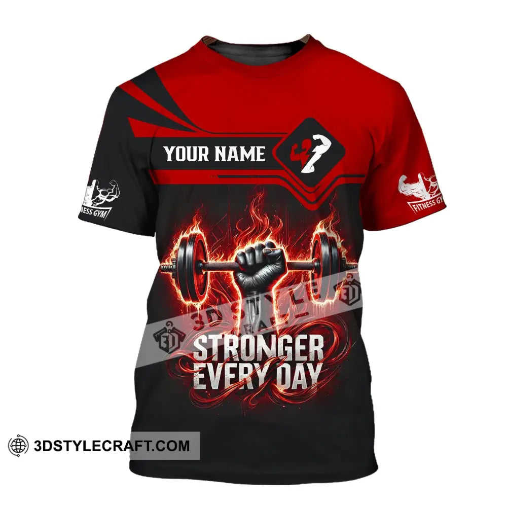 Unisex Shirt - Custom Text Stronger Everyday T-Shirt / S T-Shirt