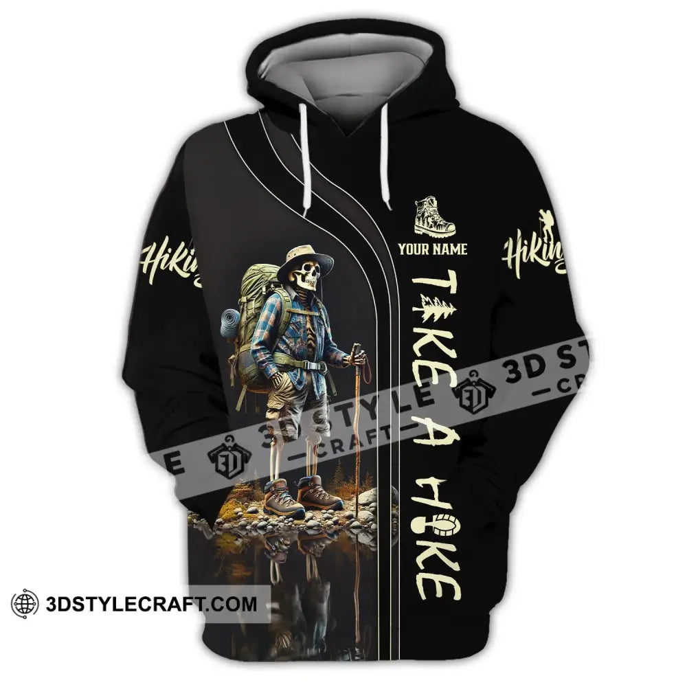 Unisex Shirt - Custom Text Take A Hike Hoodie / S T-Shirt
