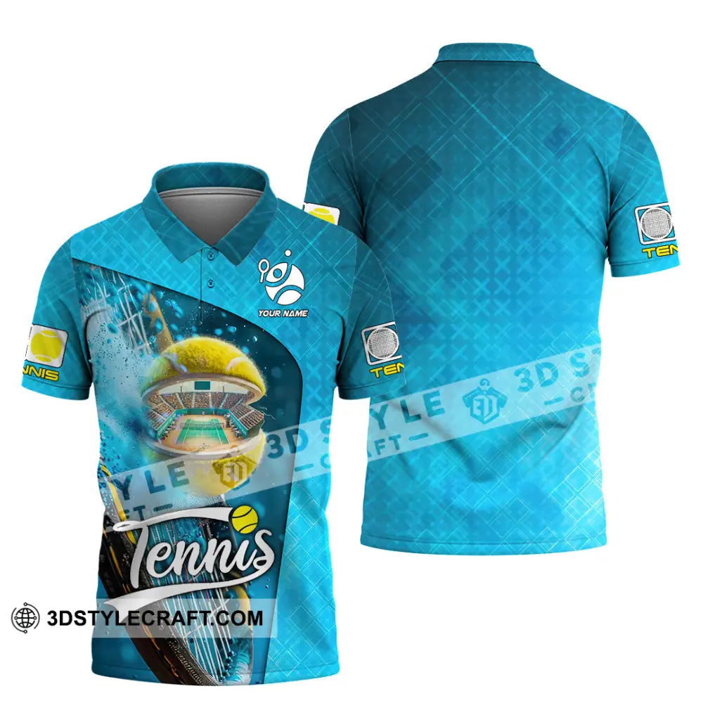 Unisex Shirt - Custom Text Shirt Tennis Shirt Polo Shirt / S T-shirt