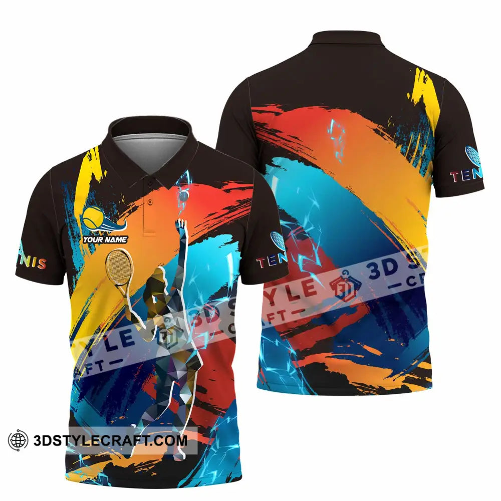 Unisex Shirt - Custom Text Shirt Tennis Shirt Polo Shirt / S T-shirt