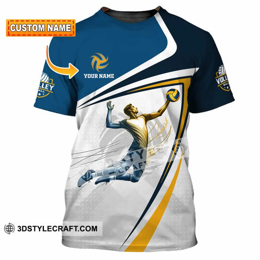 Unisex Shirt - Custom Text Volleyball T-Shirt