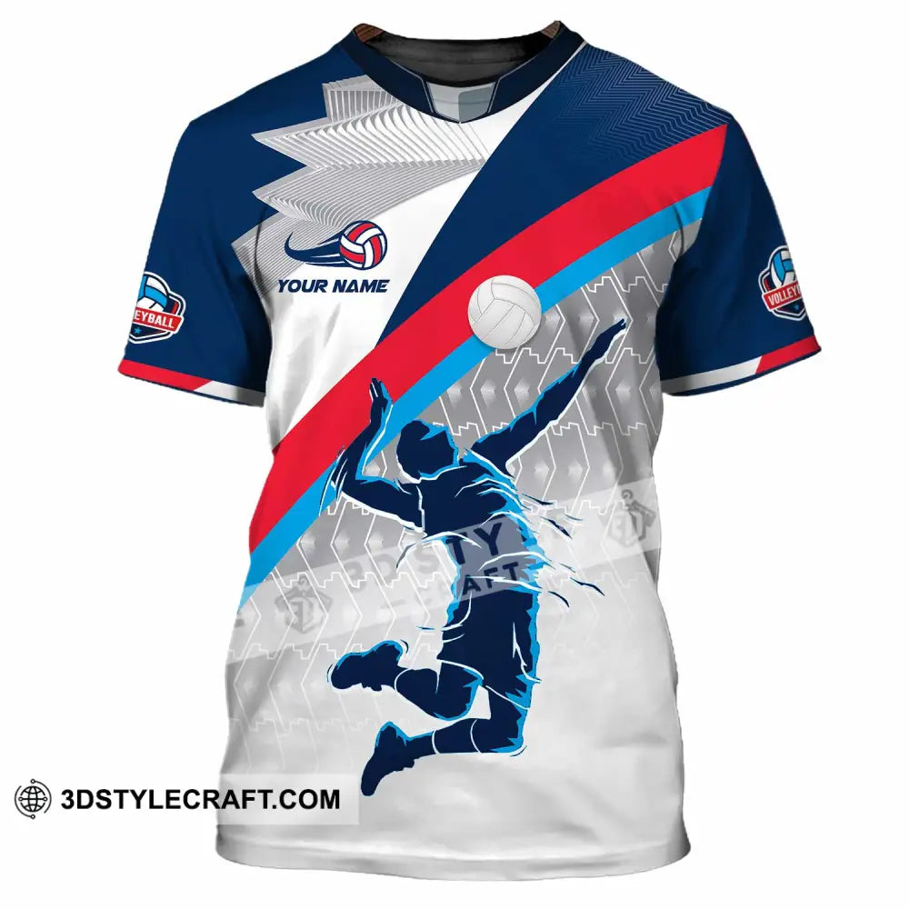 Unisex Shirt - Custom Text Shirt Volleyball Shirt T-Shirt / S T-shirt