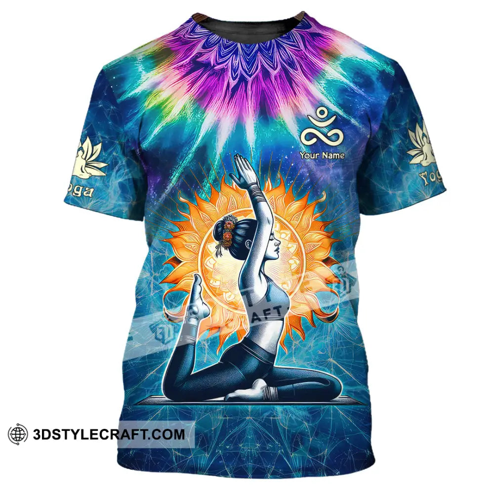 Unisex Shirt - Custom Text Yoga Shirt T-Shirt / S T-shirt