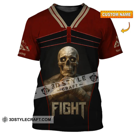 Unisex Shirt - Custom Try Your Hard Fight Man Sport Shirt T-shirt