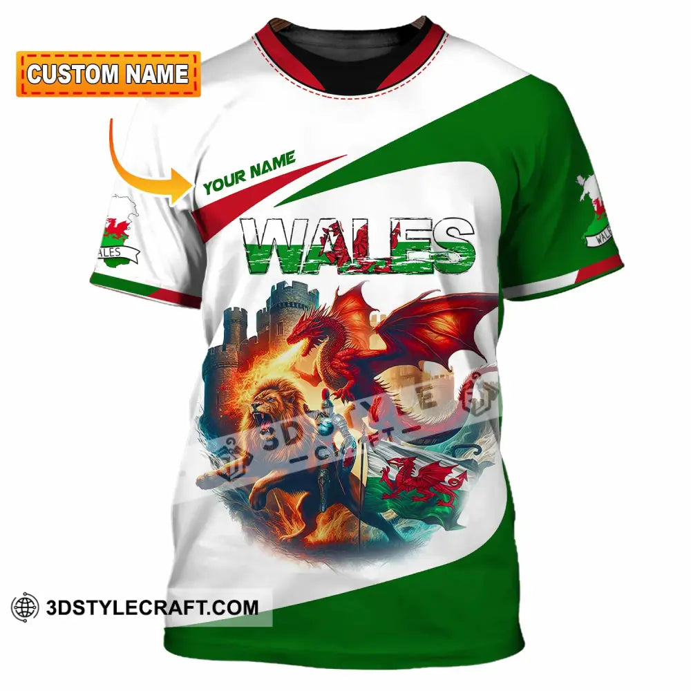 Unisex Shirt - Custom Wales Shirt T-shirt