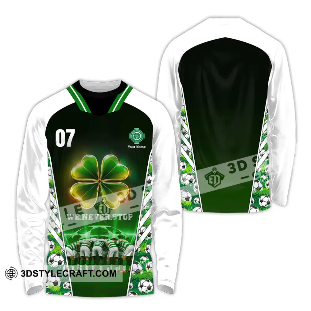 Unisex Shirt - Custom We Never Stop Sport Shirt Long Sleeve Shirt / S T-shirt