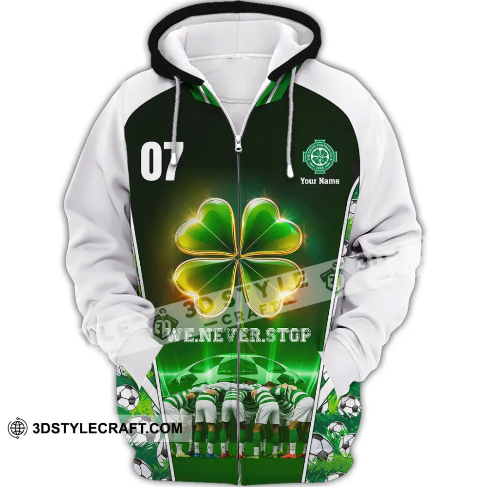 Unisex Shirt - Custom We Never Stop Sport Shirt Zipper Hoodie / S T-shirt