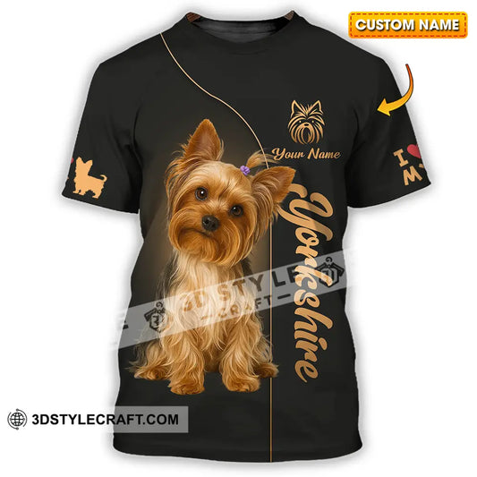 Unisex Shirt - Custom Yorkshire Terrier Shirt T-shirt