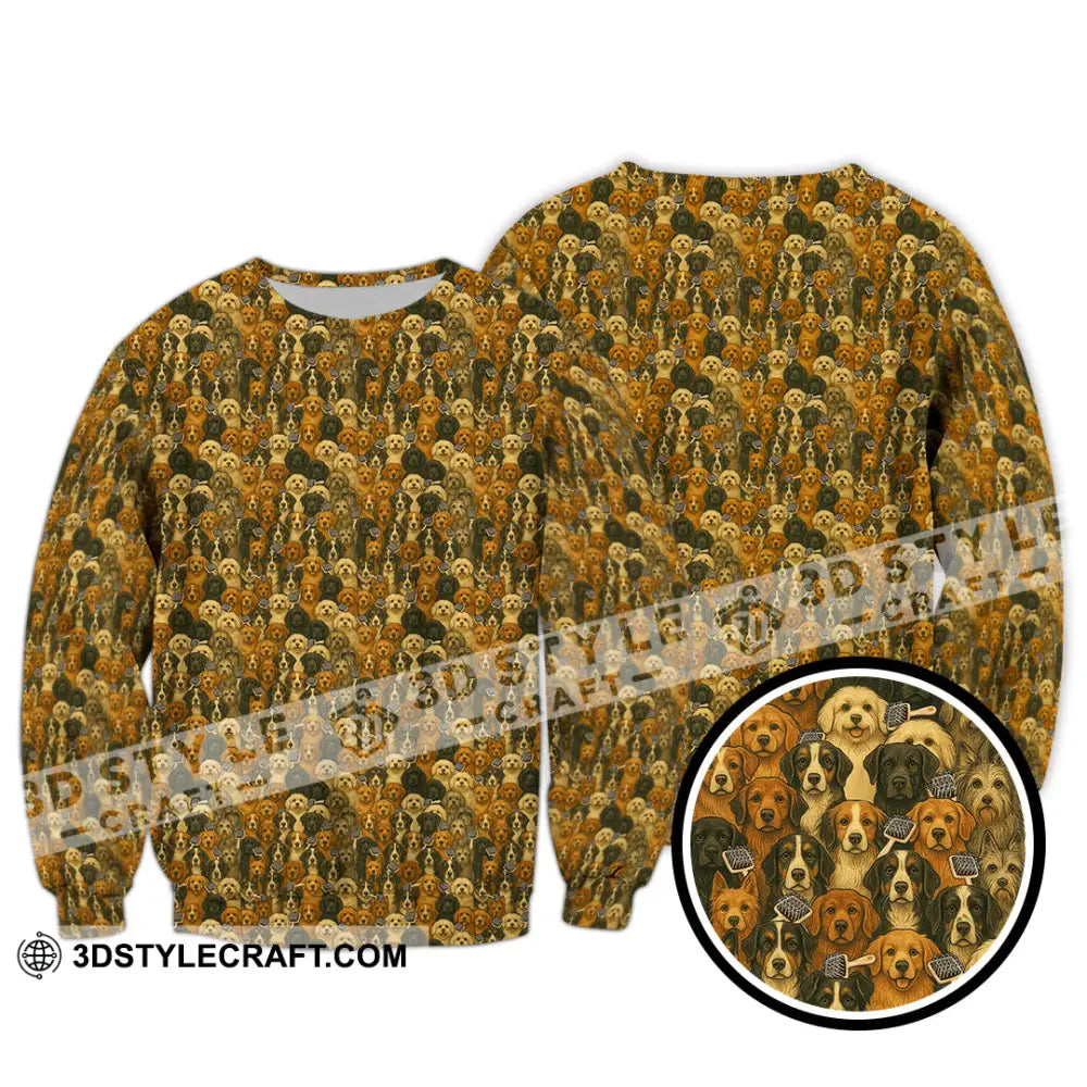 Unisex Shirt Dog Groomer Pet Lover Shirt Long Sleeve / S T shirt