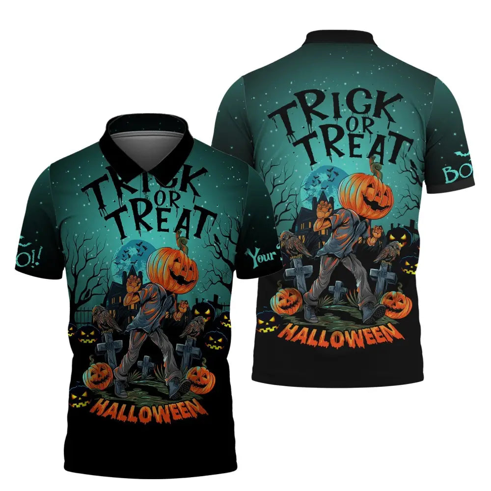 Unisex Shirt Halloween Hoodie For Tp-Nh23080902 Polo / S T-Shirt