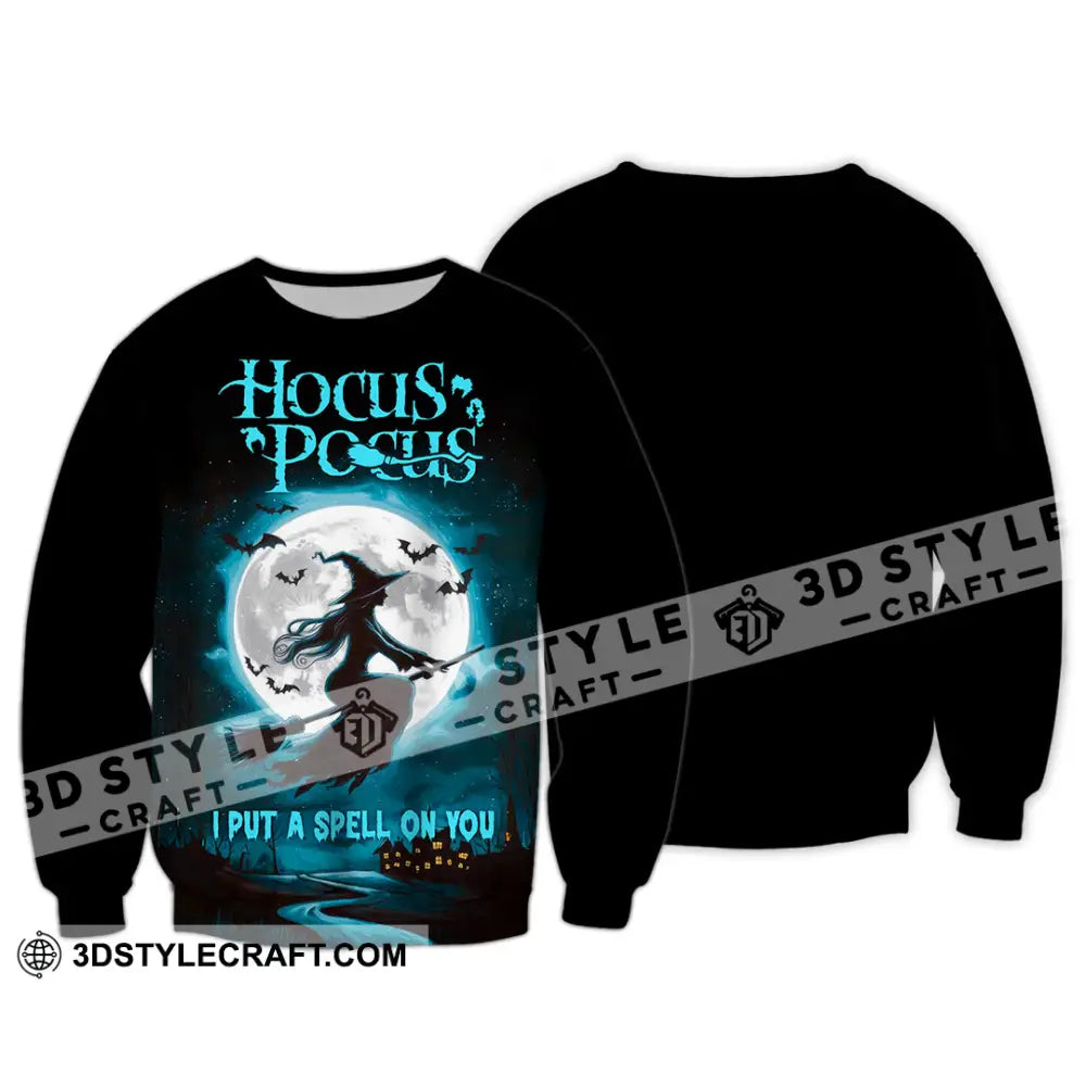 Unisex Shirt - Hocus Pocus I Put A Spell On You Halloween Shirt Long Sleeve / S T-shirt