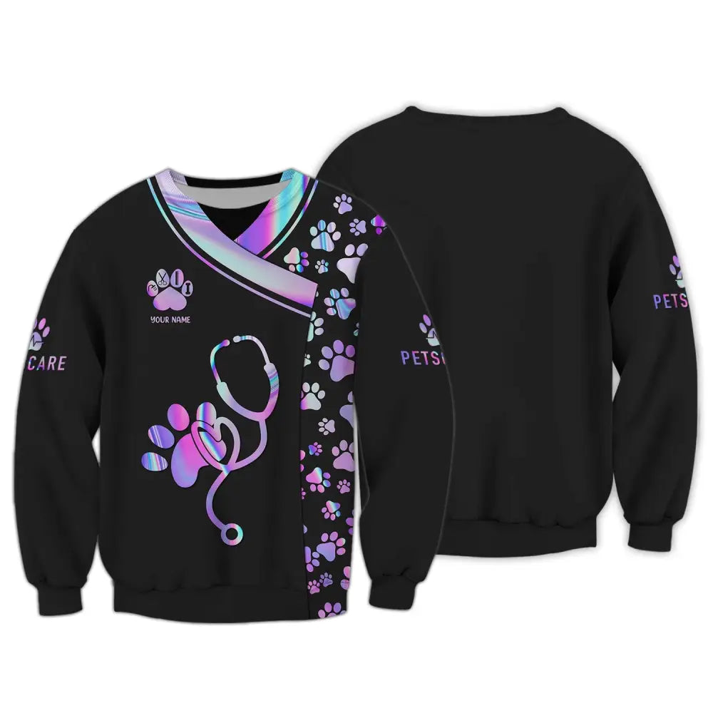 Unisex Shirt Pet Grooming Care Hoodie Sportwear Long Sleeve / S T-Shirt