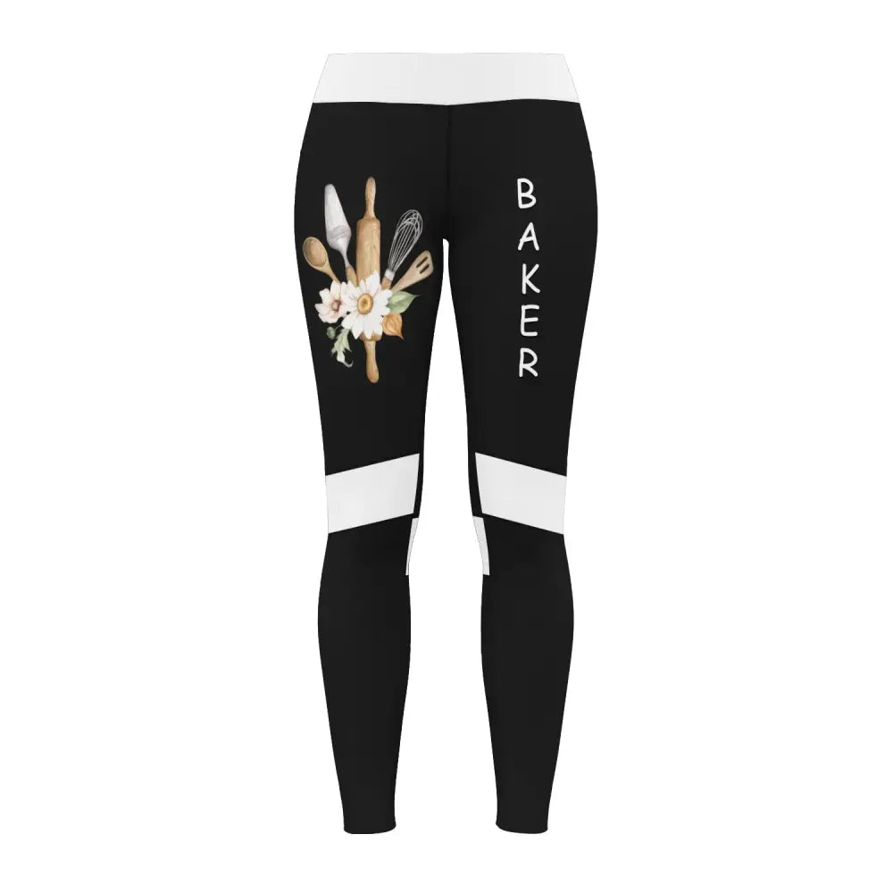 Women Clothing Baker Sportwear Legging Pants For