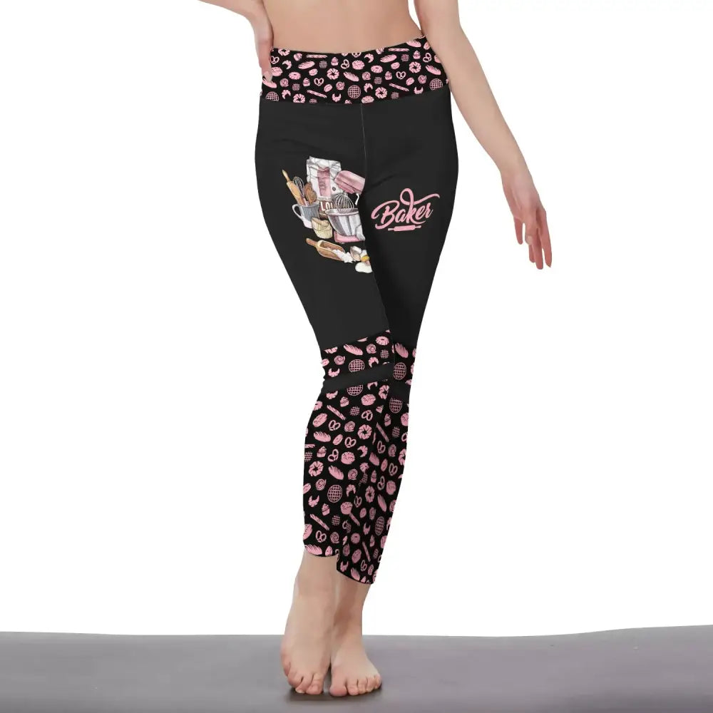 Women Clothing Baker Sportwear Legging Pants For