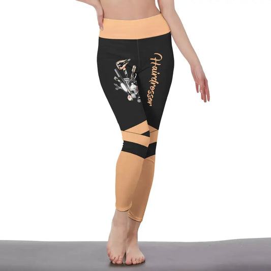 Women Clothing Hairdresser Legging Sportwear Pants For S