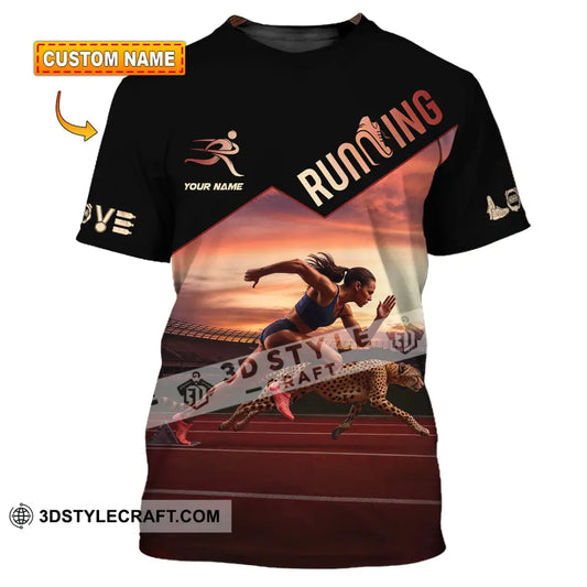 Women Shirt - Custom Love Running Player Shirt T-shirt