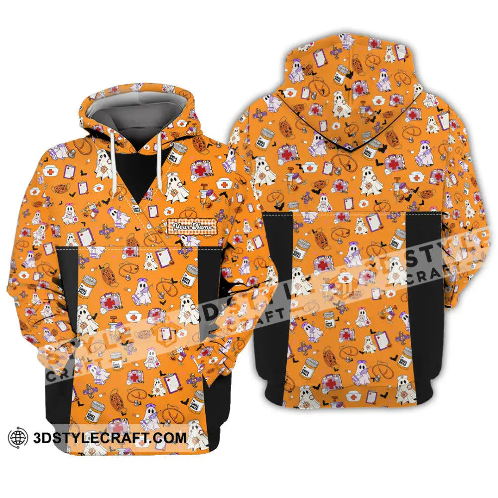 Women Shirt - Custom Scrubstar Fright Friends Halloween Shirt Hoodie / S T-shirt