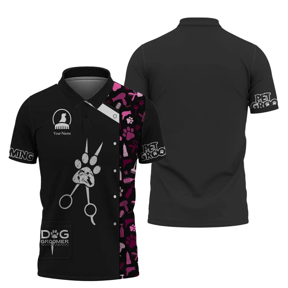 Women Shirt Groomer Life Pet Grooming Sportwear Polo / S T-Shirt