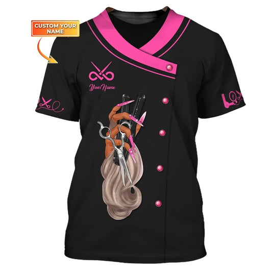 Women Shirt Hair Stylist Hairdresser Hoodie Sportwear T-Shirt / S