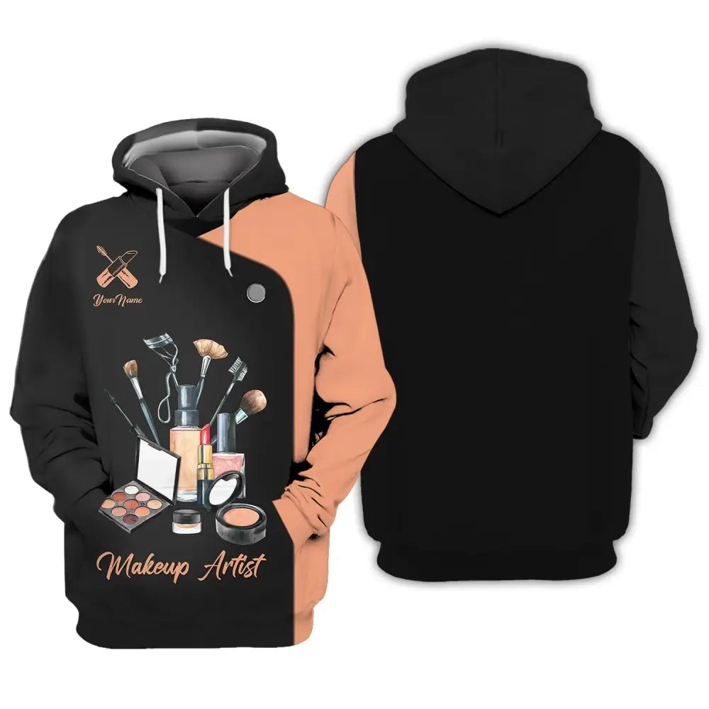 Women Shirt Makeup Artist Hoodie Sportwear / S T-Shirt