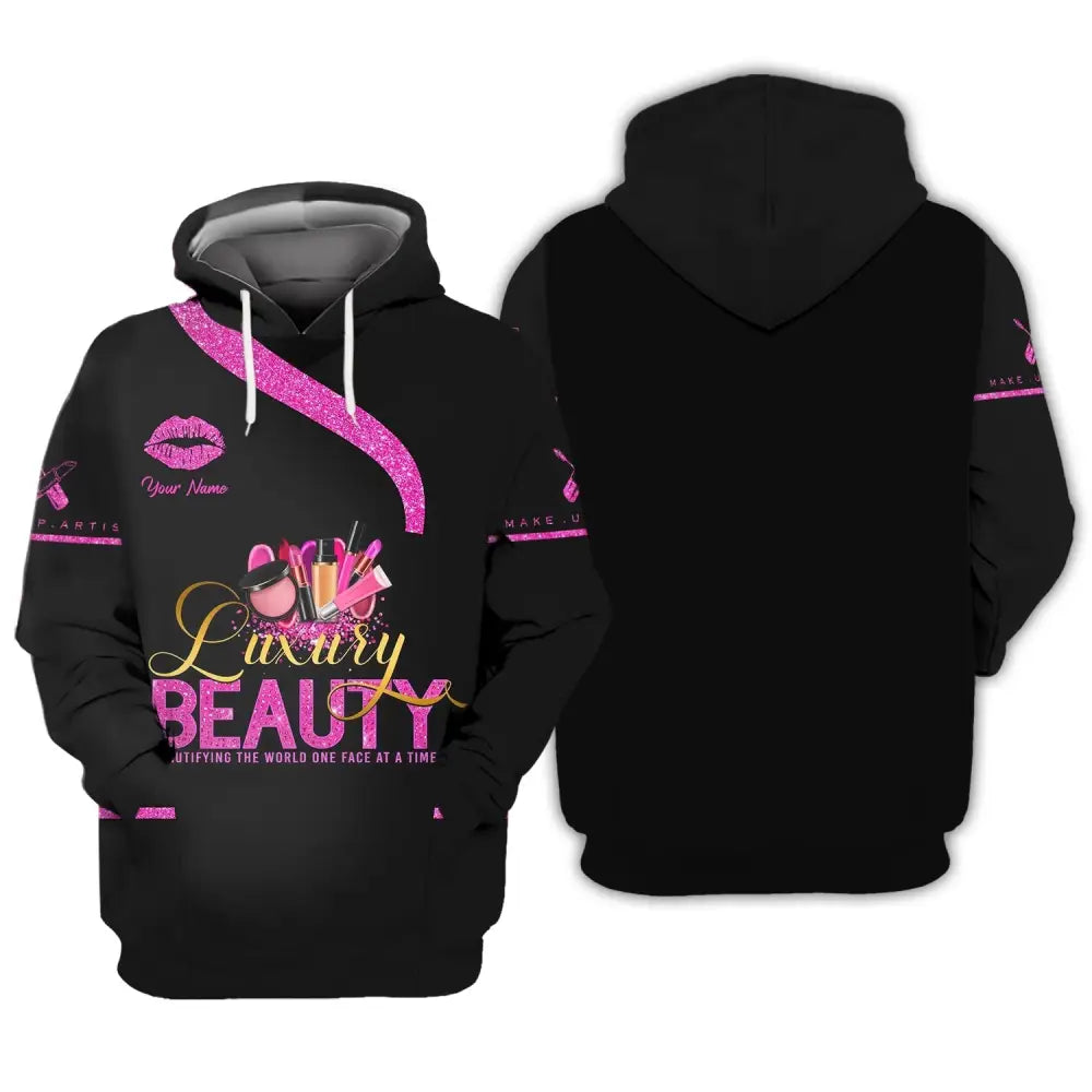 Women Shirt Makeup Artist Hoodie Sportwear / S T-Shirt