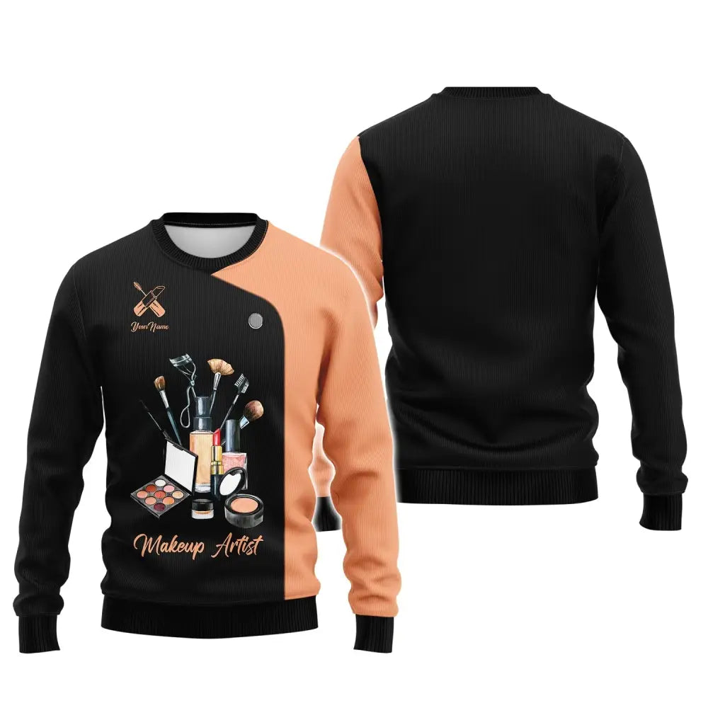 Women Shirt Makeup Artist Hoodie Sportwear T-Shirt