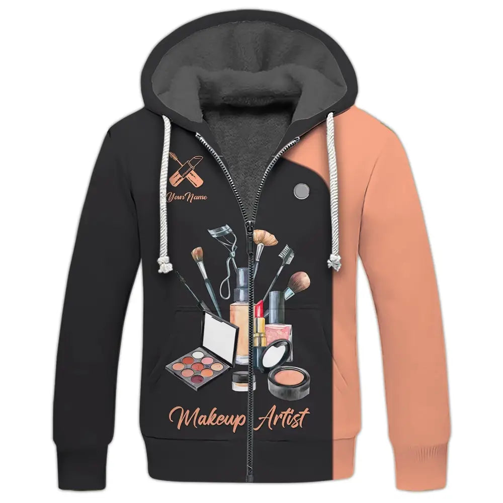 Women Shirt Makeup Artist Hoodie Sportwear T-Shirt