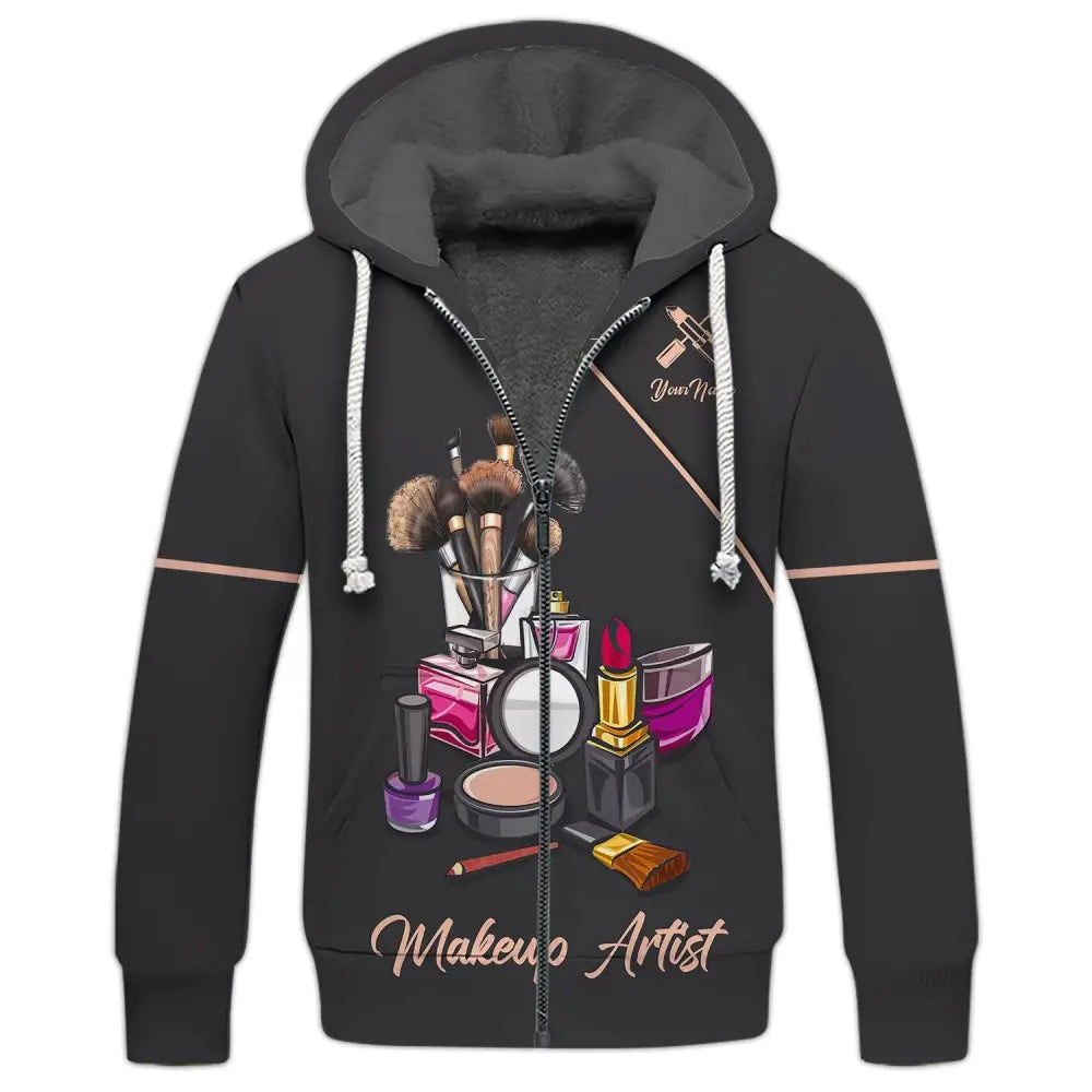 Women Shirt Makeup Artist Hoodie Sportwear T-Shirt