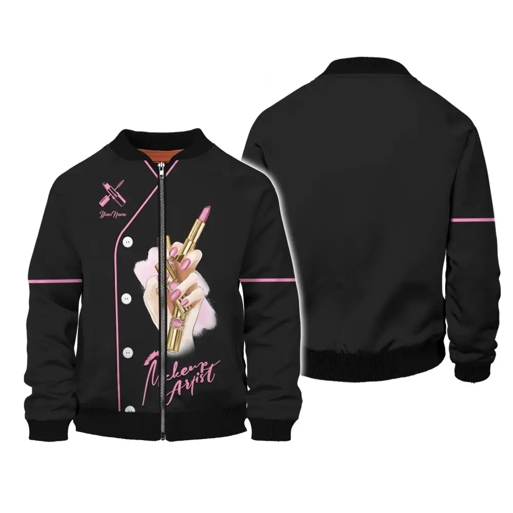 Women Shirt Makeup Artist Hoodie Sportwear T-Shirt