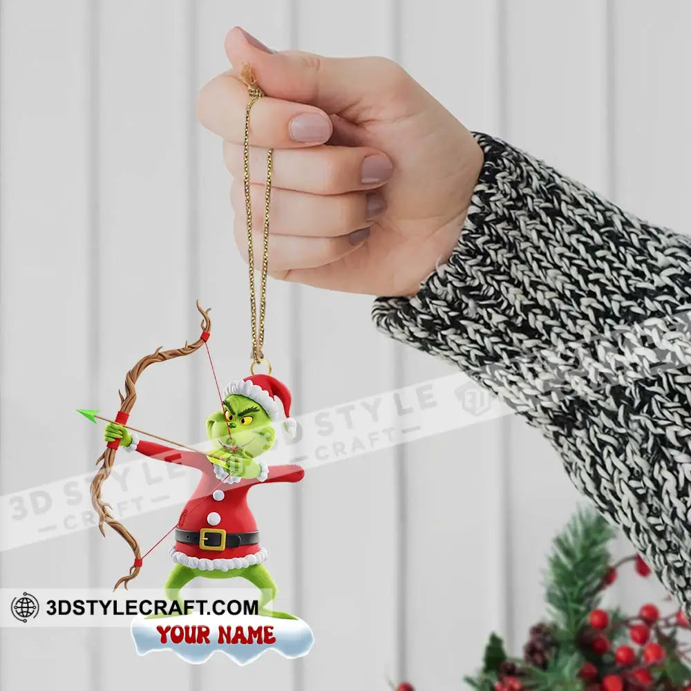 Archery ELF Home Decor Christmas Ornament Personalized Ornament Ornament