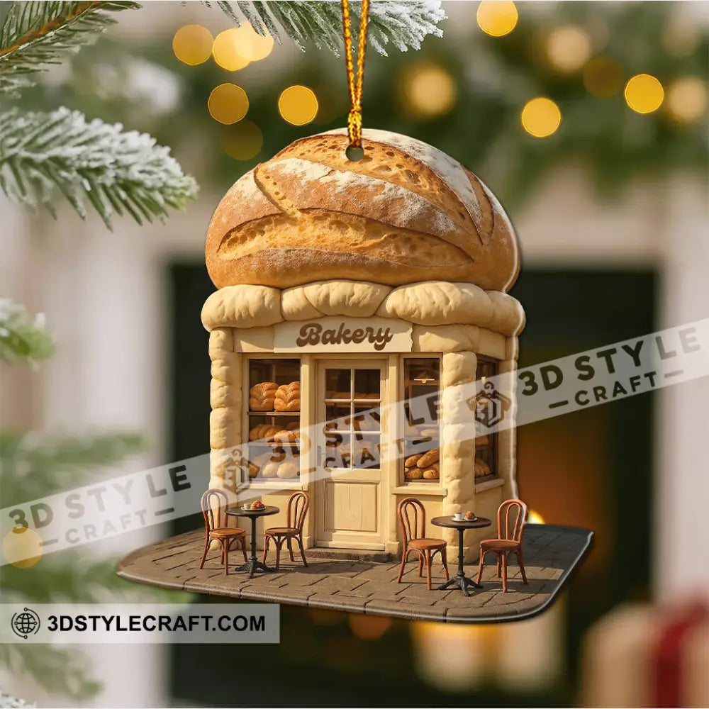Bakery Shop Home Decor Christmas Ornament Personalized Ornament Ornament