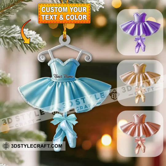 Ballet, Home Decor, Christmas Ornament, Personalized Ornament style option 1