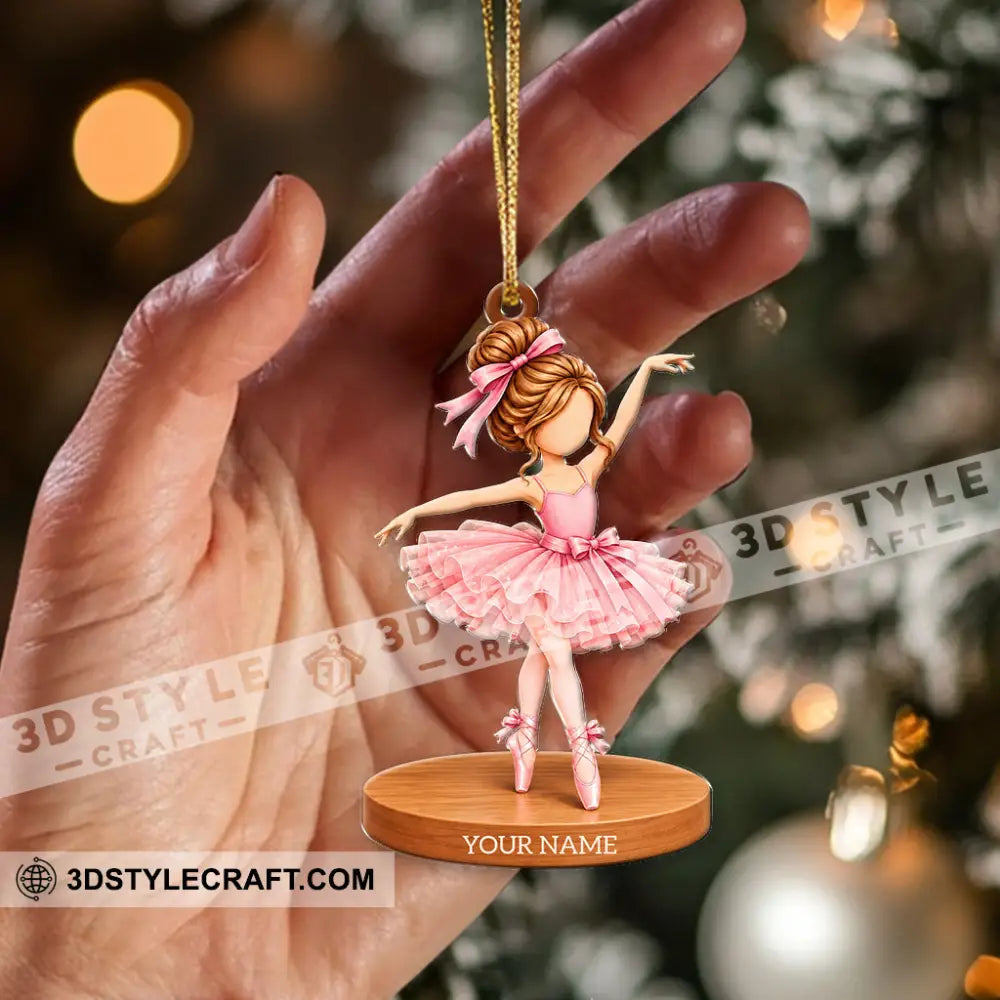 Ballet Home Decor Christmas Ornament Personalized Ornament - Ornament
