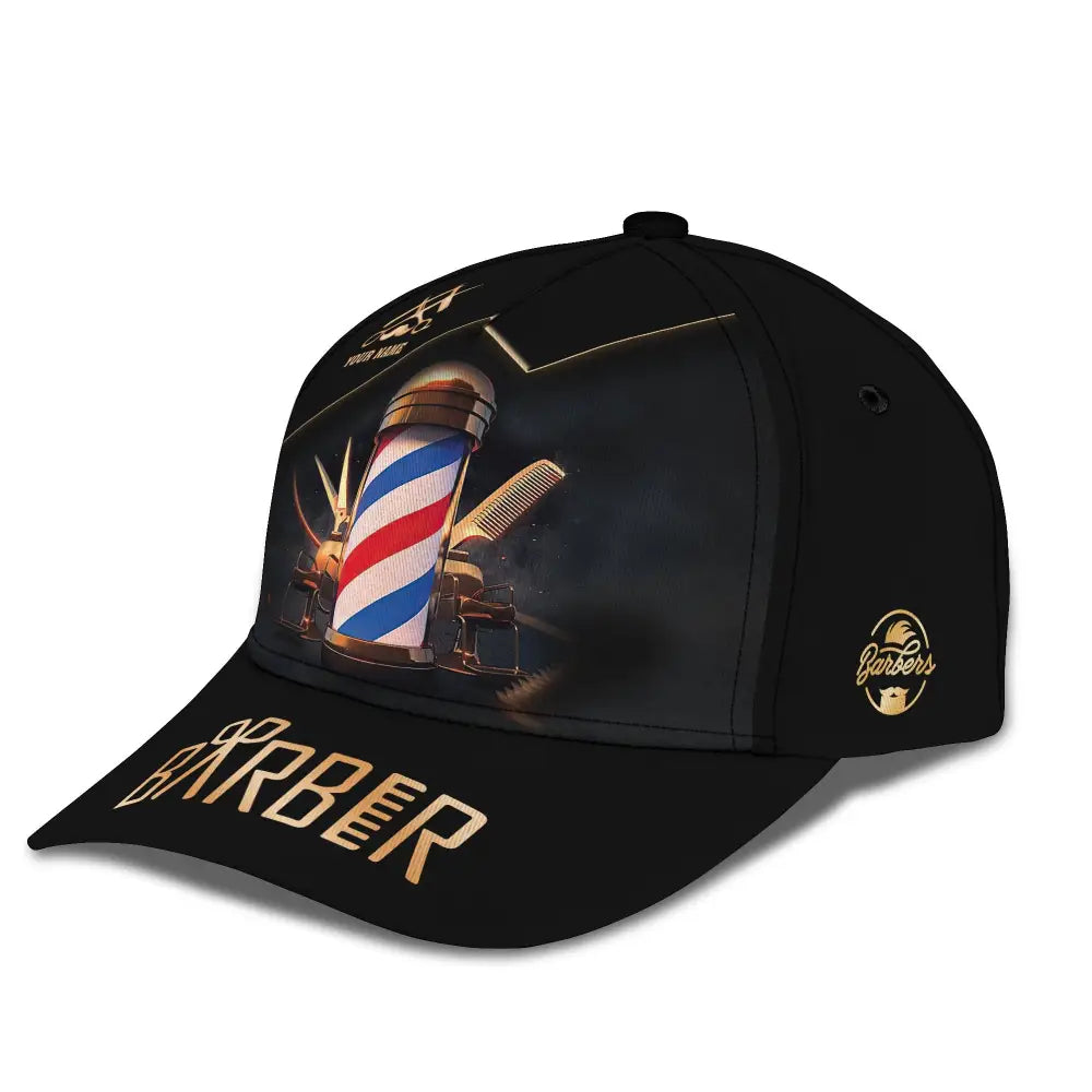 Barber Classic Cap Hairstylist Hat Unisex T-Shirt
