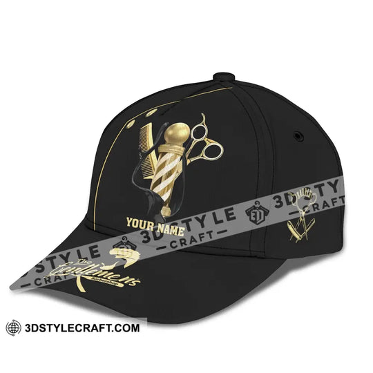 Barber Classic Cap, Hairstylist Hat, Unisex Barber Hat style option 2
