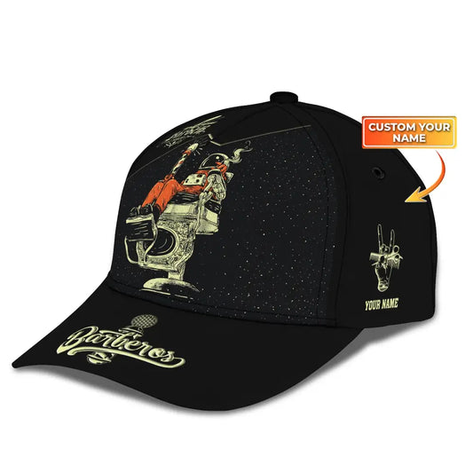 Barber Classic Cap Hairstylist Hat Unisex T-Shirt