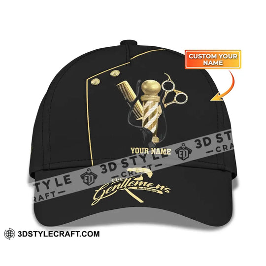 Barber Classic Cap, Hairstylist Hat, Unisex Barber Hat style option 1