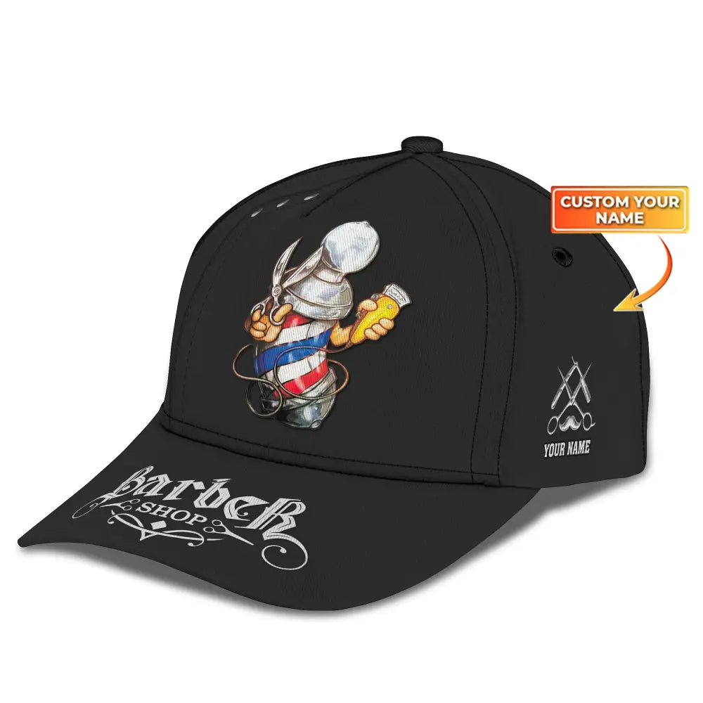 Barber Classic Cap Hairstylist Hat Unisex T-Shirt