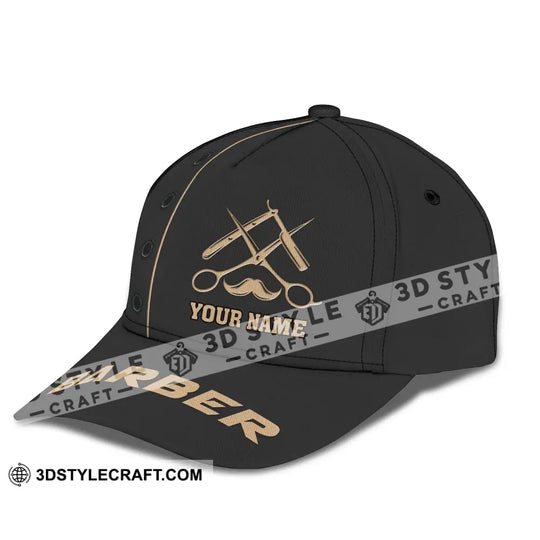 Barber Classic Cap, Hairstylist Hat, Unisex Barber Hat style option 3