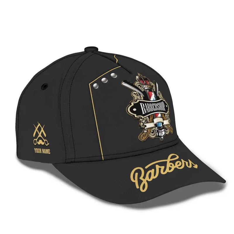 Barber Classic Cap Hairstylist Hat Unisex T-Shirt