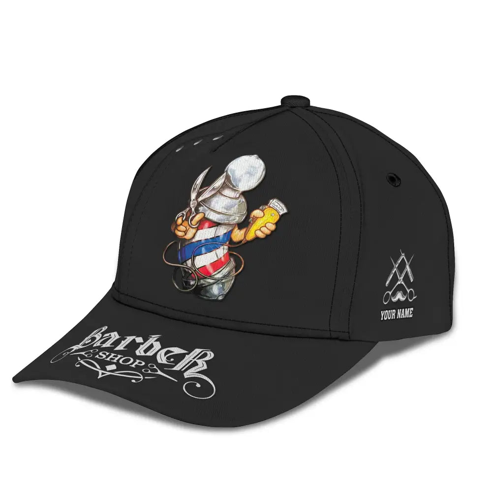 Barber Classic Cap Hairstylist Hat Unisex T-Shirt