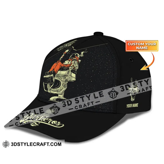 Barber Classic Cap, Hairstylist Hat, Unisex Barber Hat style option 1