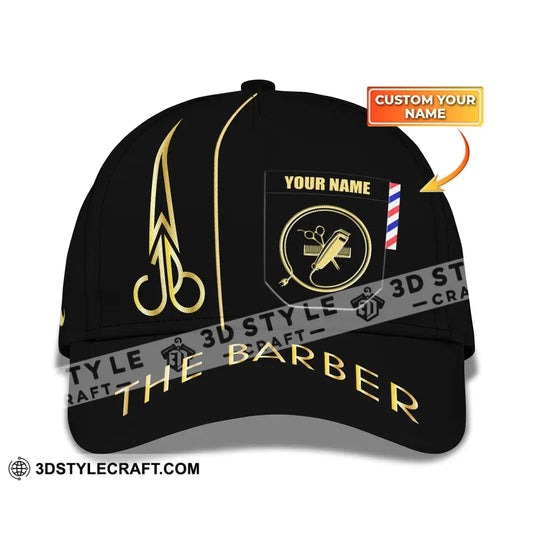 Barber Classic Cap Hairstylist Hat Unisex T-Shirt