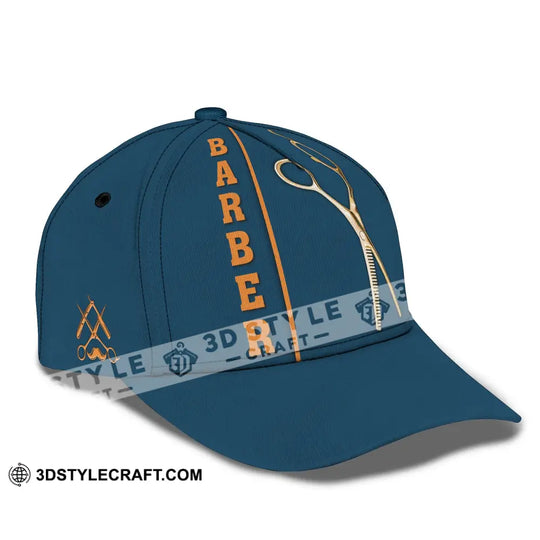 Barber Classic Cap, Hairstylist Hat, Unisex Barber Hat style option 3